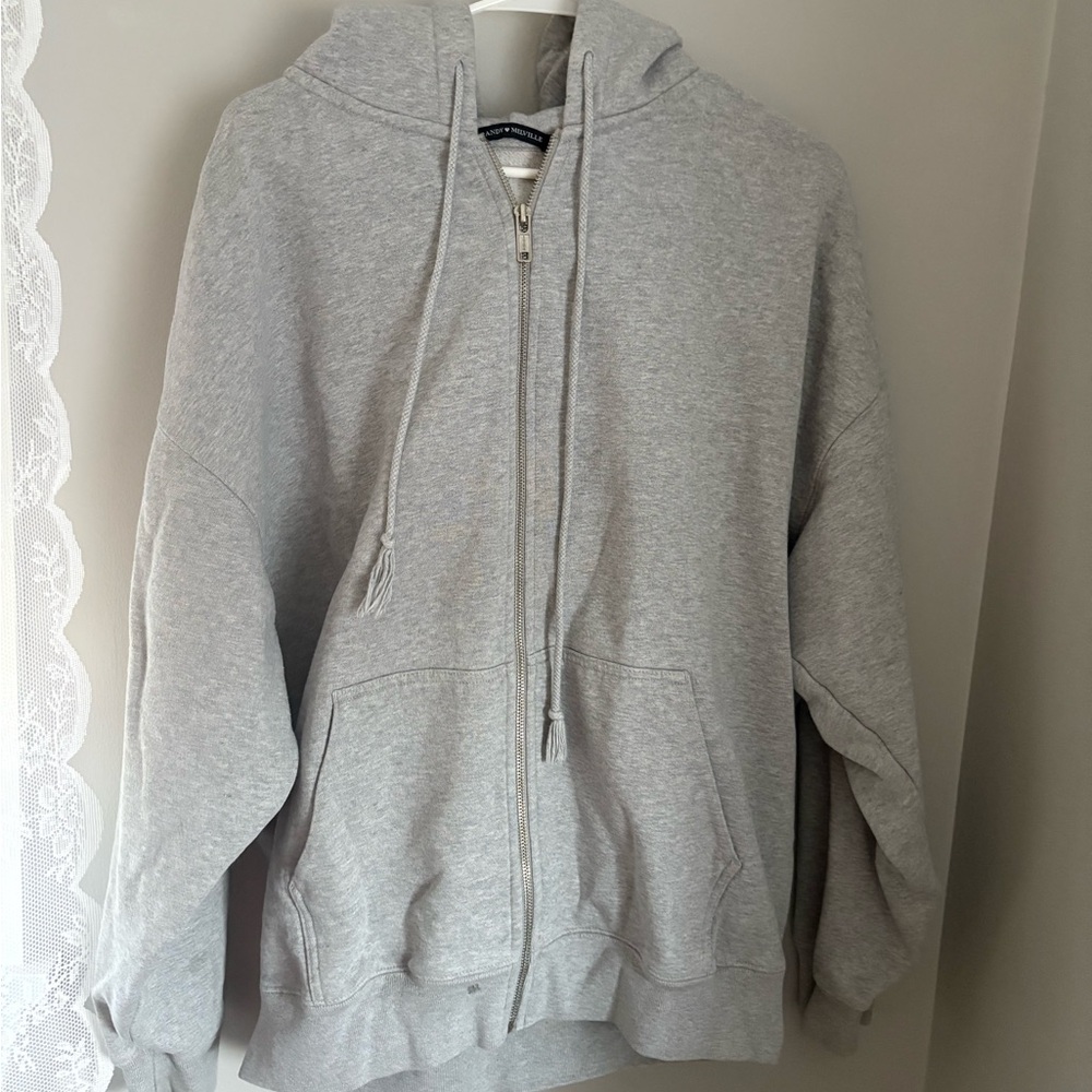 Brandy Melville Zip Up Hoodie